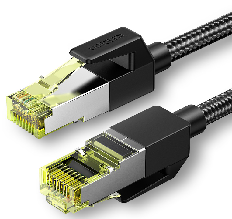 Ugreen Cat7 萬兆網路棉網編織款0.5/1/1.5/2/3/5米_NW150