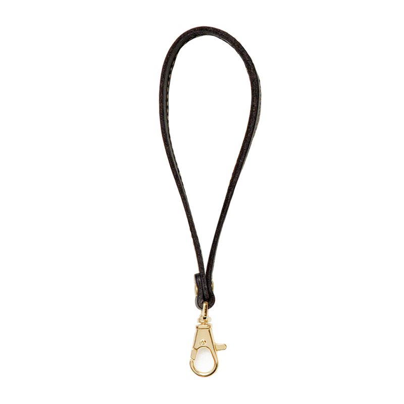 Midnight Blue Leather Wrist Strap