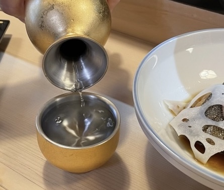 [Artisan] 漆磨 | 雙層清酒杯 | 影炎