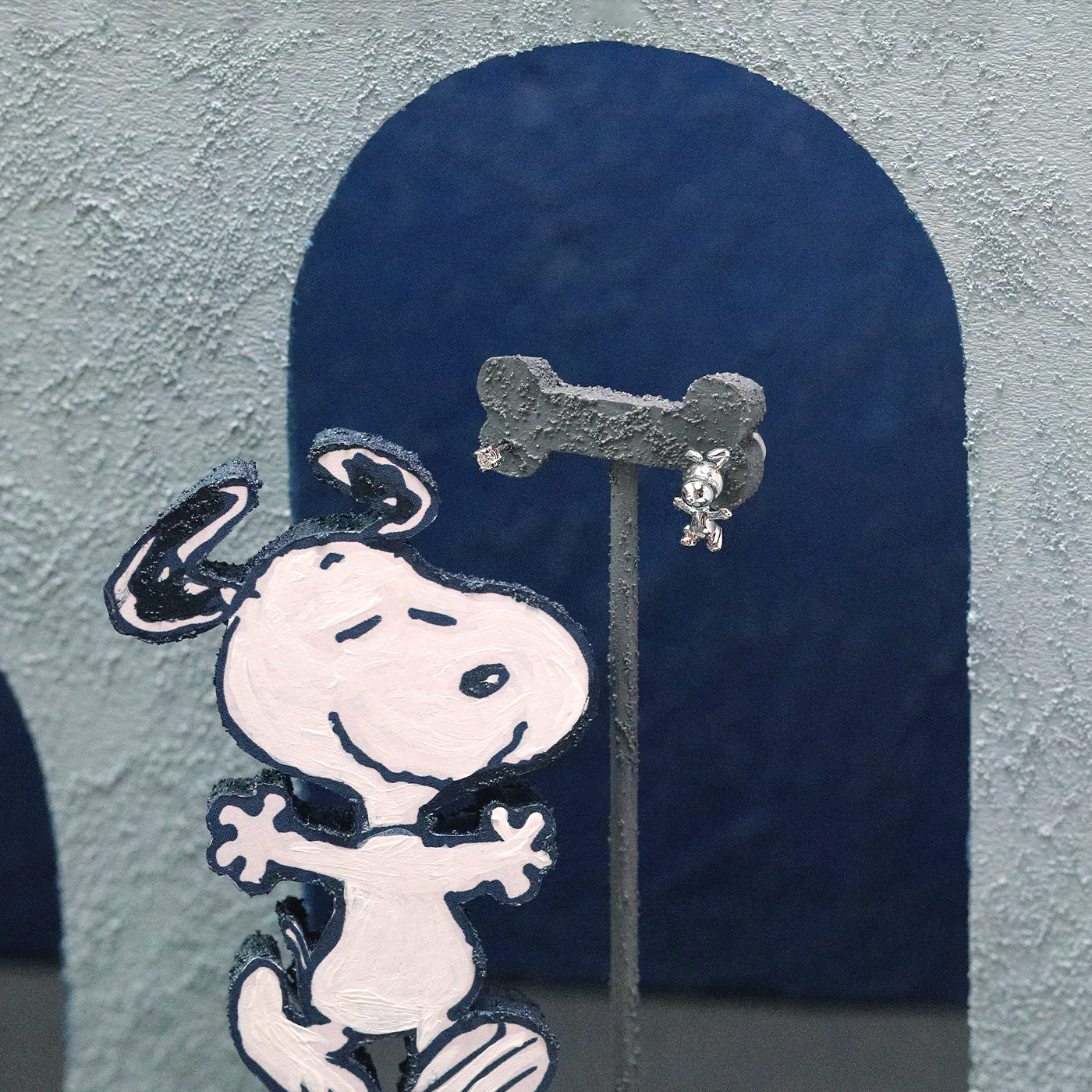 SNOOPY｜歡樂躍動 — 5分鑽石耳環