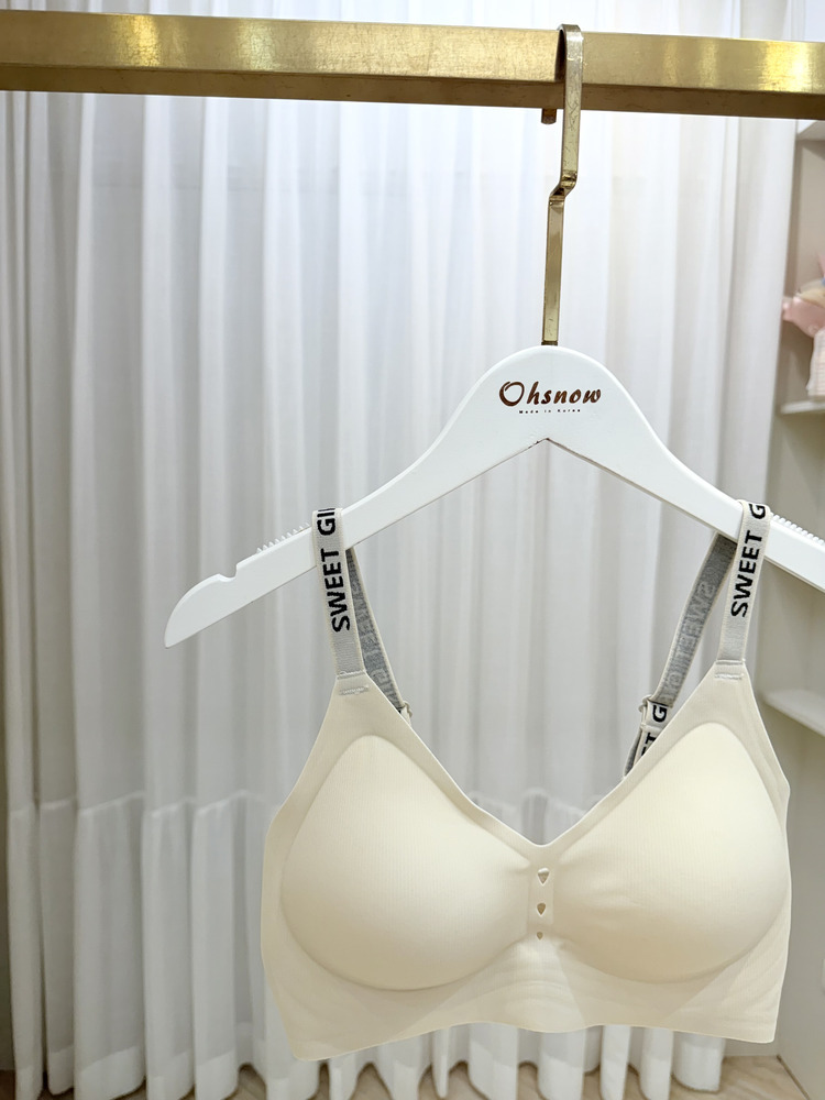 英字肩帶水滴背背扣式內衣