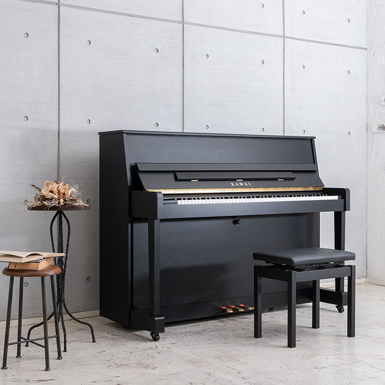 KAWAI NF15 原聲鋼琴88鍵搭載AK-02靜音裝置混合鋼琴附升降椅