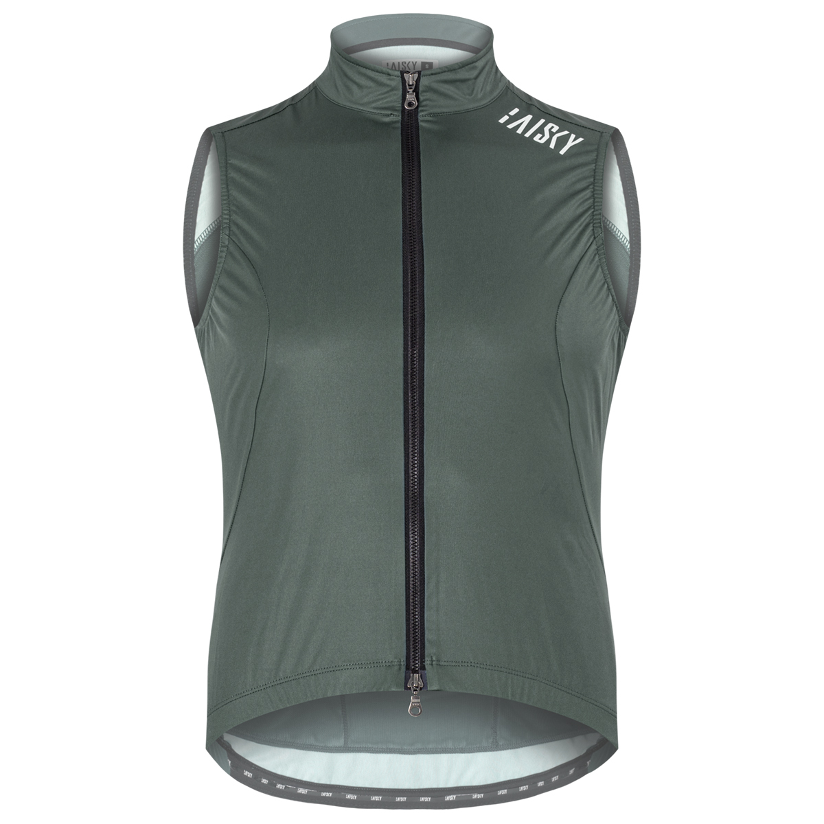 男款雙拉鍊防風背心 BKII 深灰