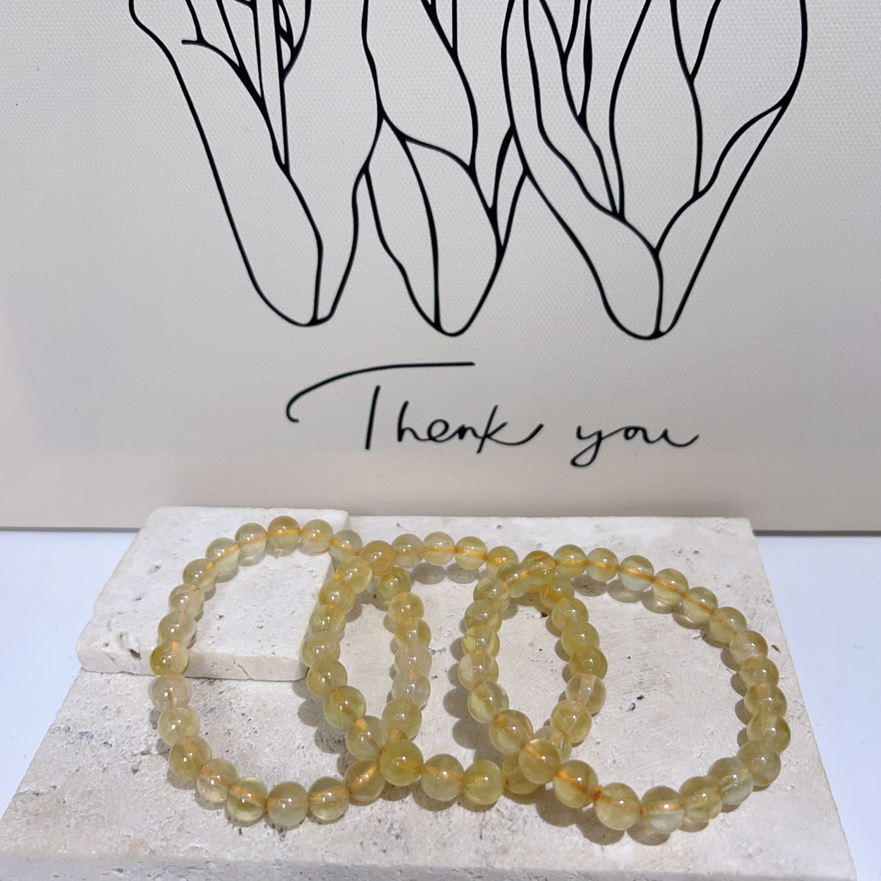 透體金葡萄石 7+mm