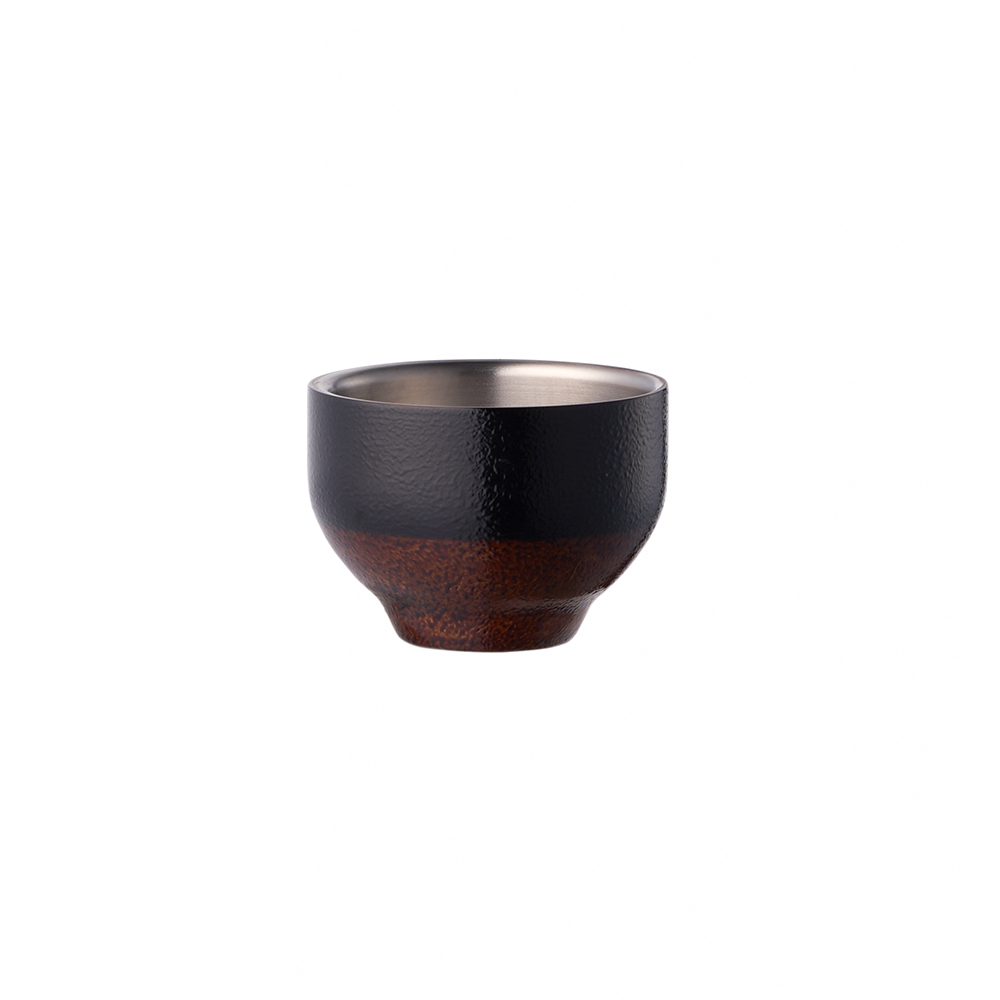 [Artisan] 漆磨 | 雙層清酒杯 | 影炎