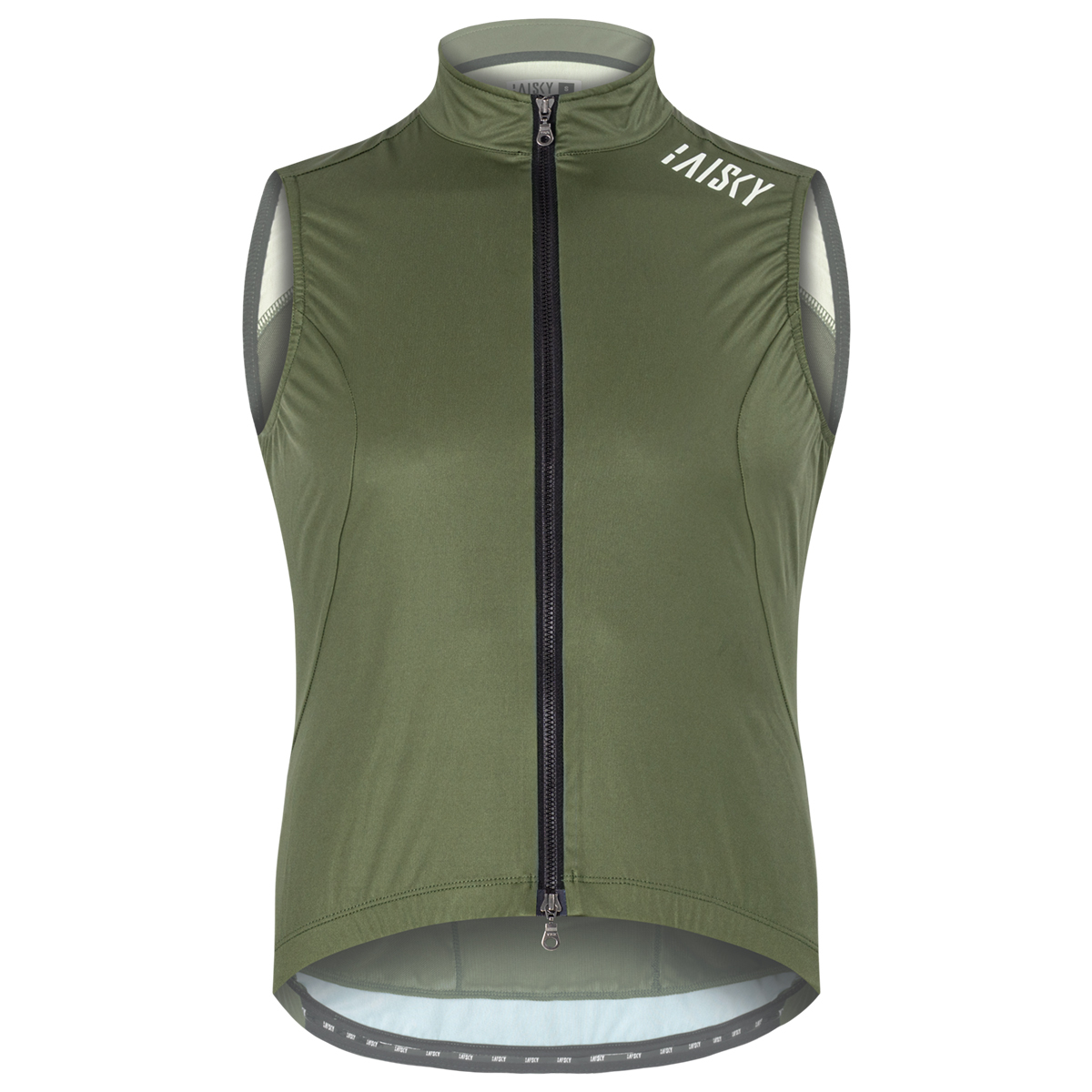 男款雙拉鍊防風背心 BKII 軍綠