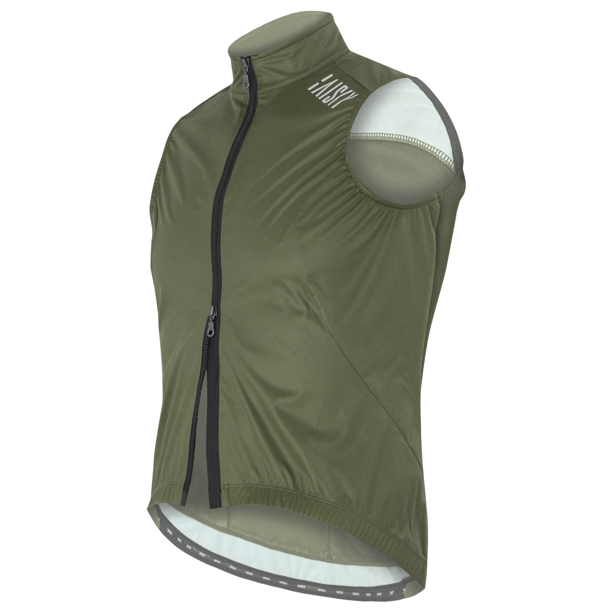 男款雙拉鍊防風背心 BKII 軍綠