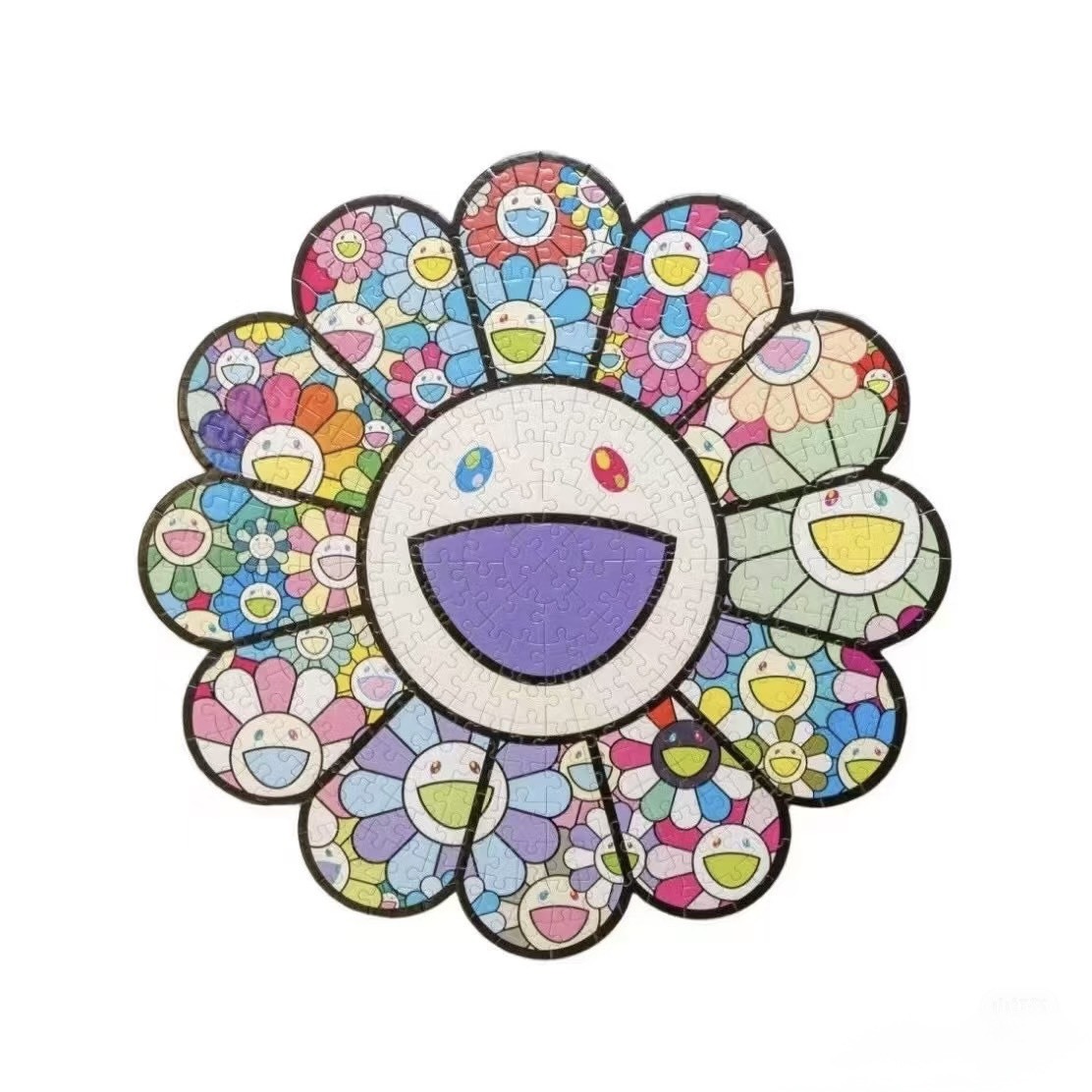 KTQ STORE ‧ 村上隆 小花拼圖 Jigsaw Puzzle / Yonaguni 與那國島 花朵 花型