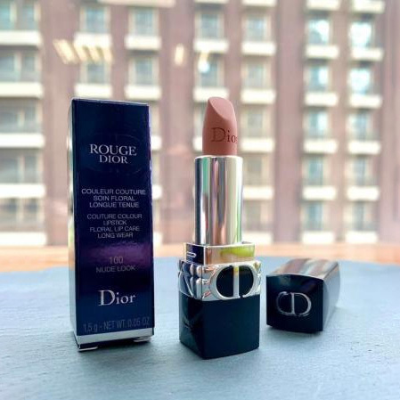 DIOR 迪奧藍星唇膏 #100 杏仁烤奶 1.5G中樣(盒裝)