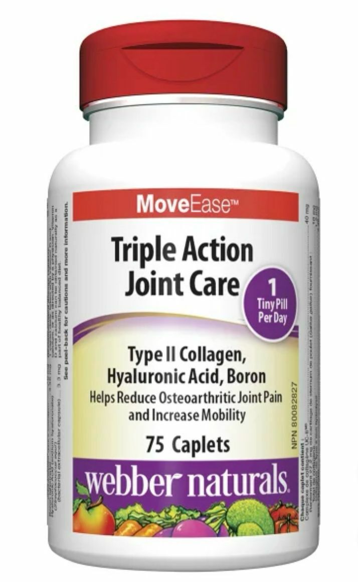 Webber Naturals Joint Care 三合一關節護養配方 75粒 CC263