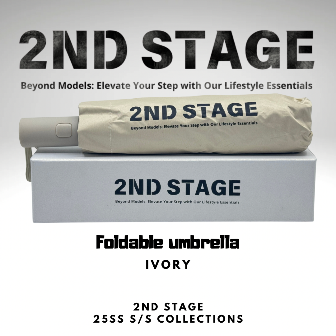 2nd Stage Foldable umbrella ivory