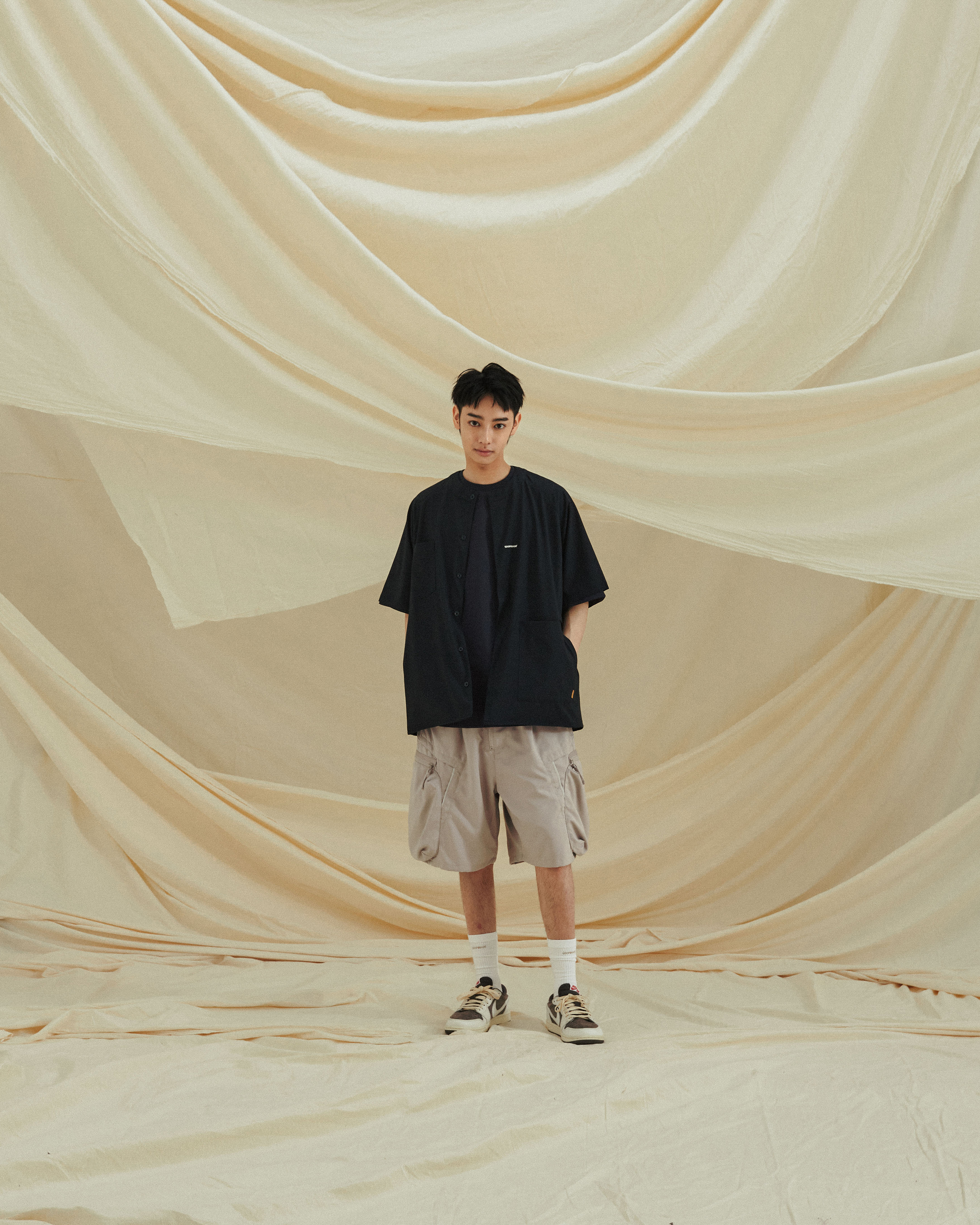 GOOPiMADE for 432Hz M.G1S -“Ergonomic” Utility Shorts - Bone