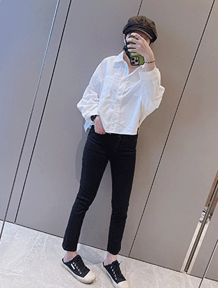 春夏新款/合身直筒貼腿褲 MANIFEST正韓🇰🇷