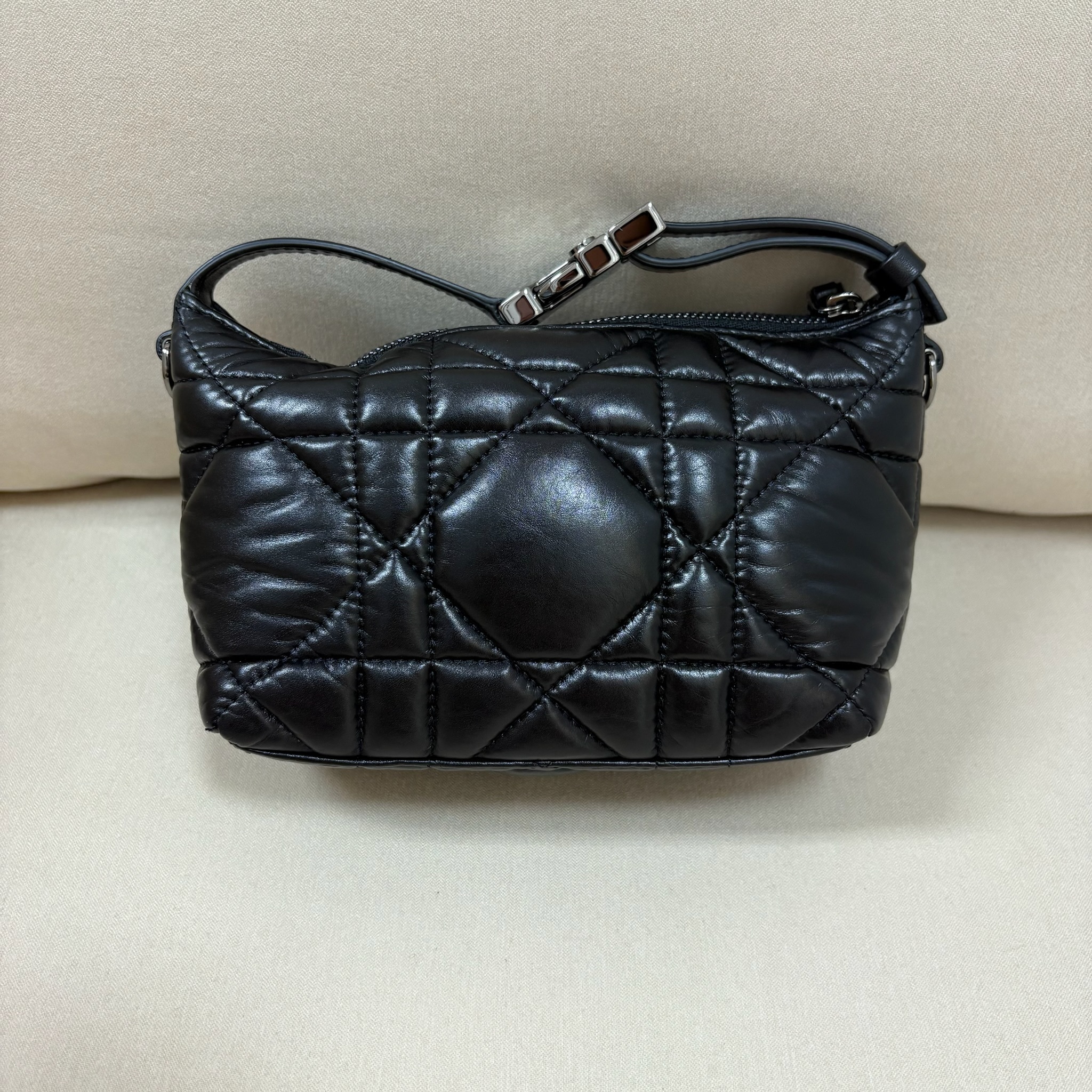 Dior Nomad Bag - Black / Shw