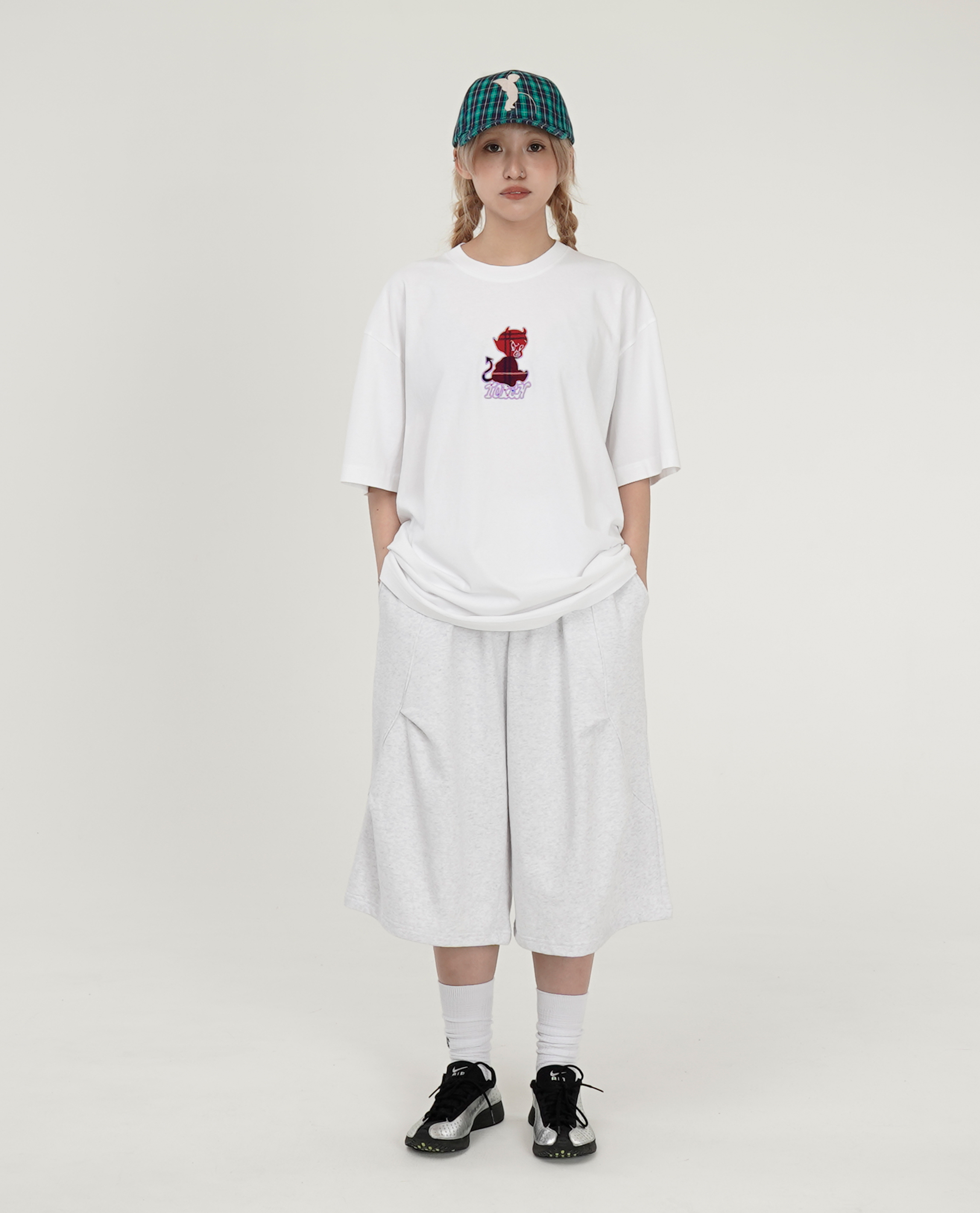 Token Plaid Baby Devil Tee - 25SS