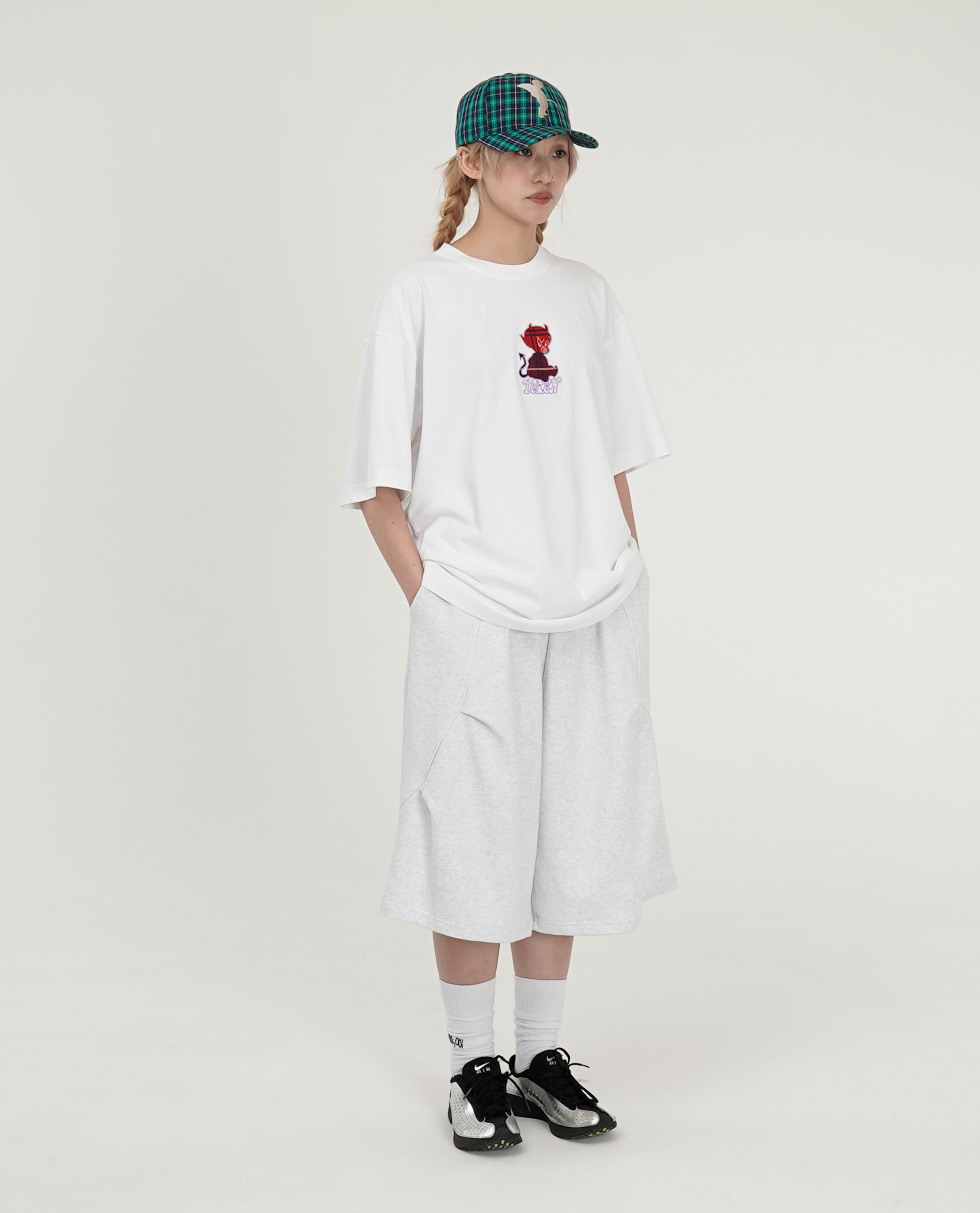 Token Plaid Baby Devil Tee - 25SS