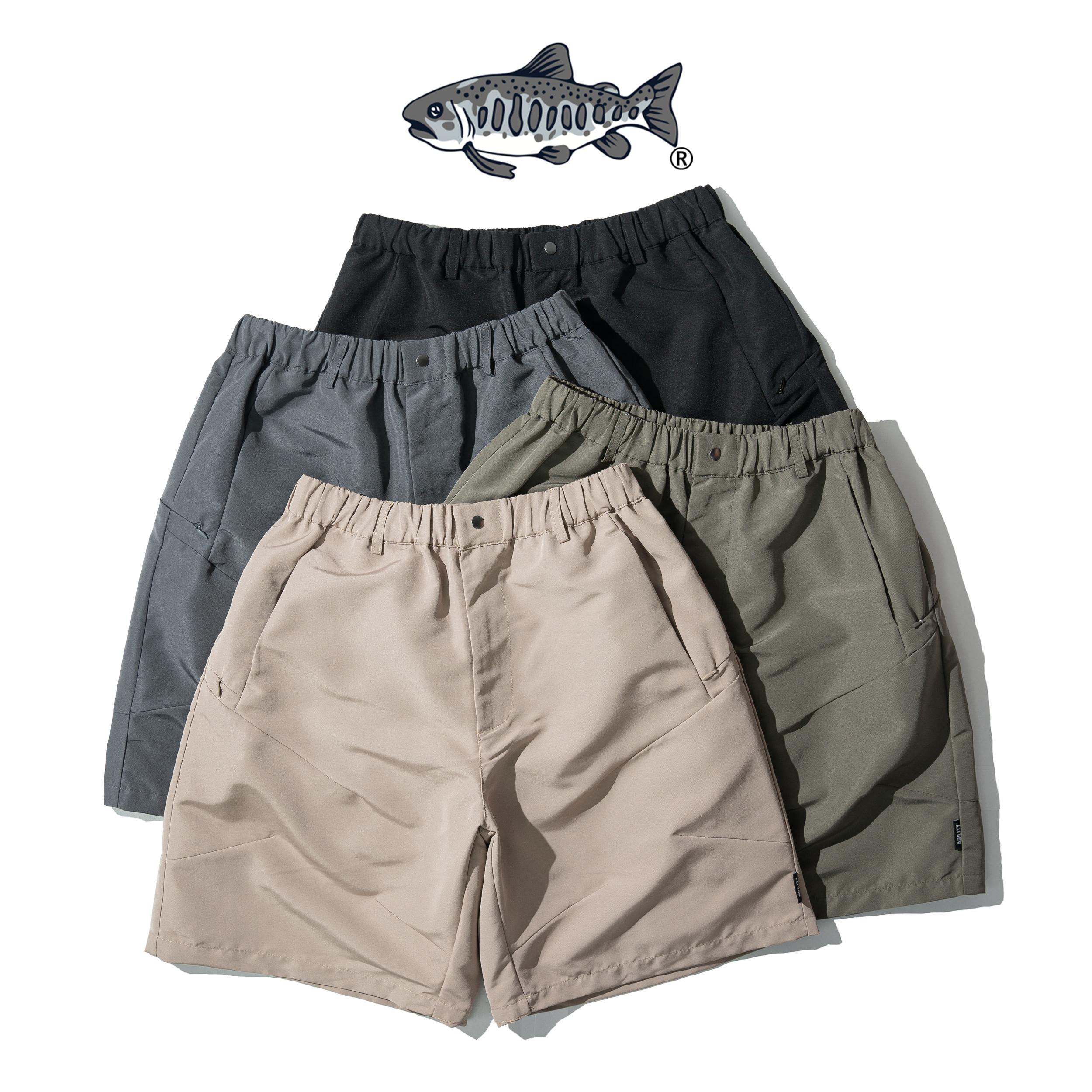 AGILITY Wind Light Easy Shorts 光澤感 五分 輕便短褲 [BS9]