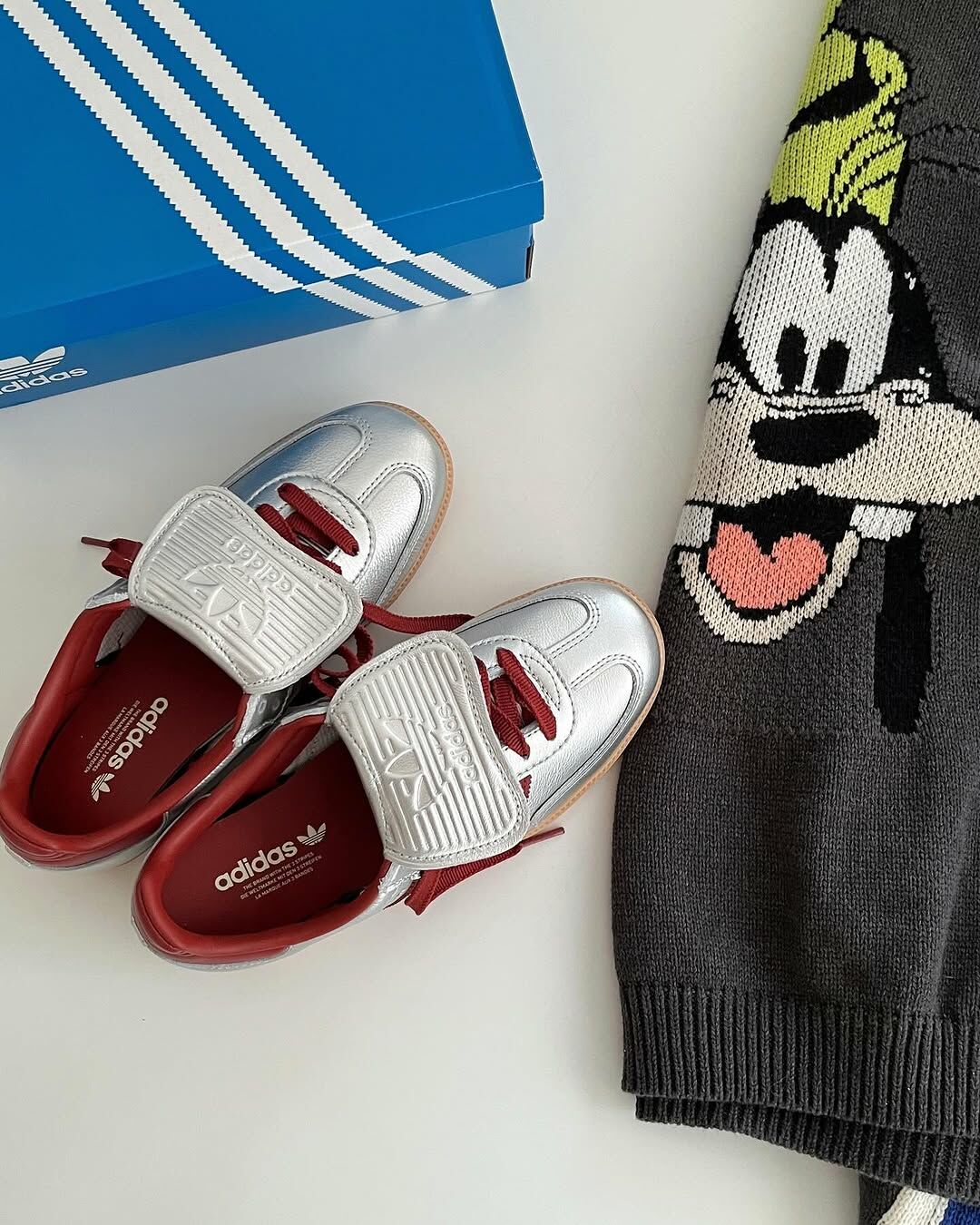 ADIDAS SAMBA LT 液態復古紅 銀色 銀灰 銀紅 深紅 焦糖底 翻蓋鞋舌 女鞋 JH5707 / 調貨