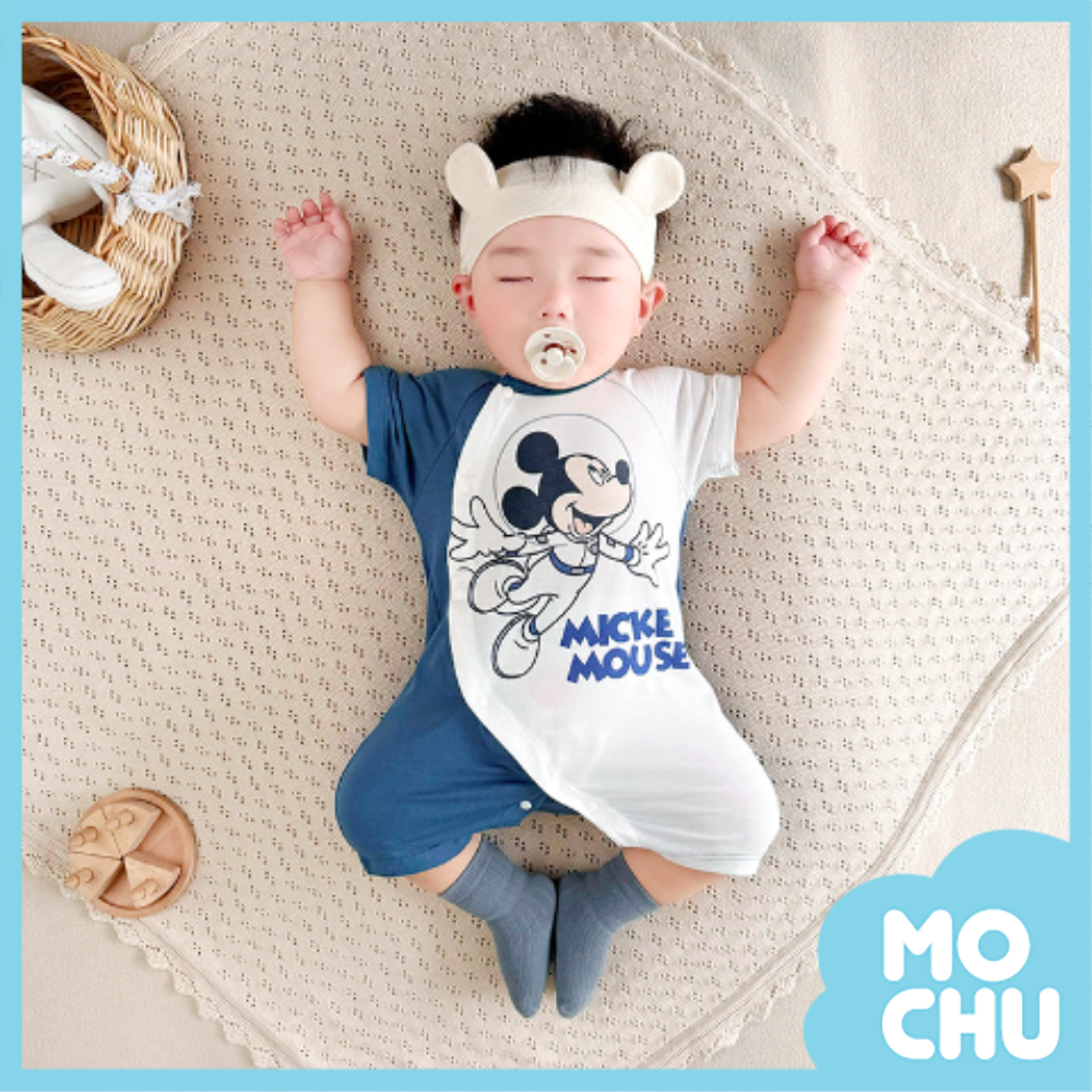 太空米奇短袖連身衣