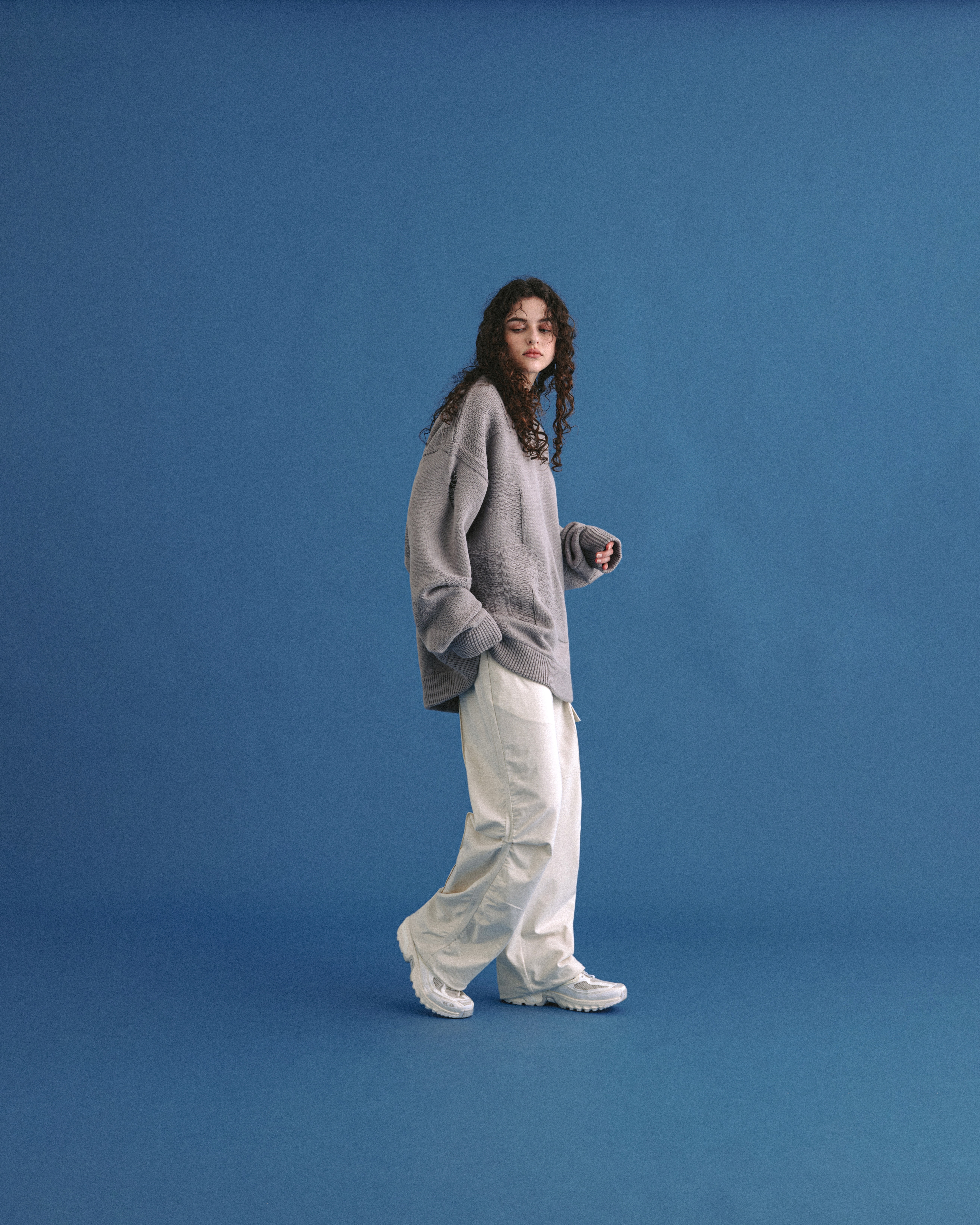 MELSIGN x TPLG “Fortress” Panelled Trousers - Ivory