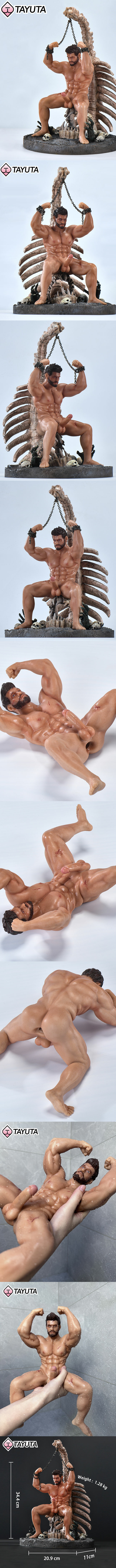 TAYUTA 亞歷山大 全矽膠 男用手動飛機杯 silicone sex toy for male masturbator