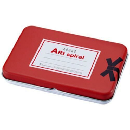 限定 厚口畫用紙 單張便條 40枚 鐵盒收納組｜MARUMAN 日本