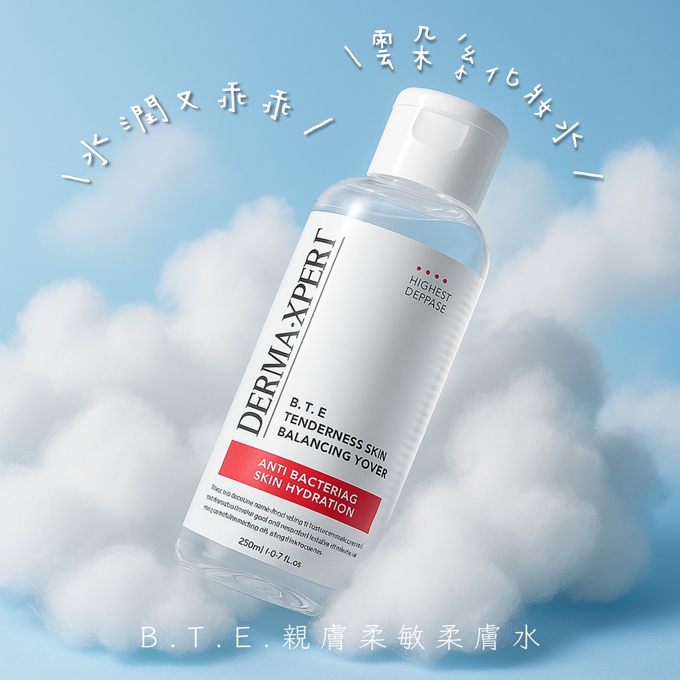 B.T.E.親膚柔敏柔膚水