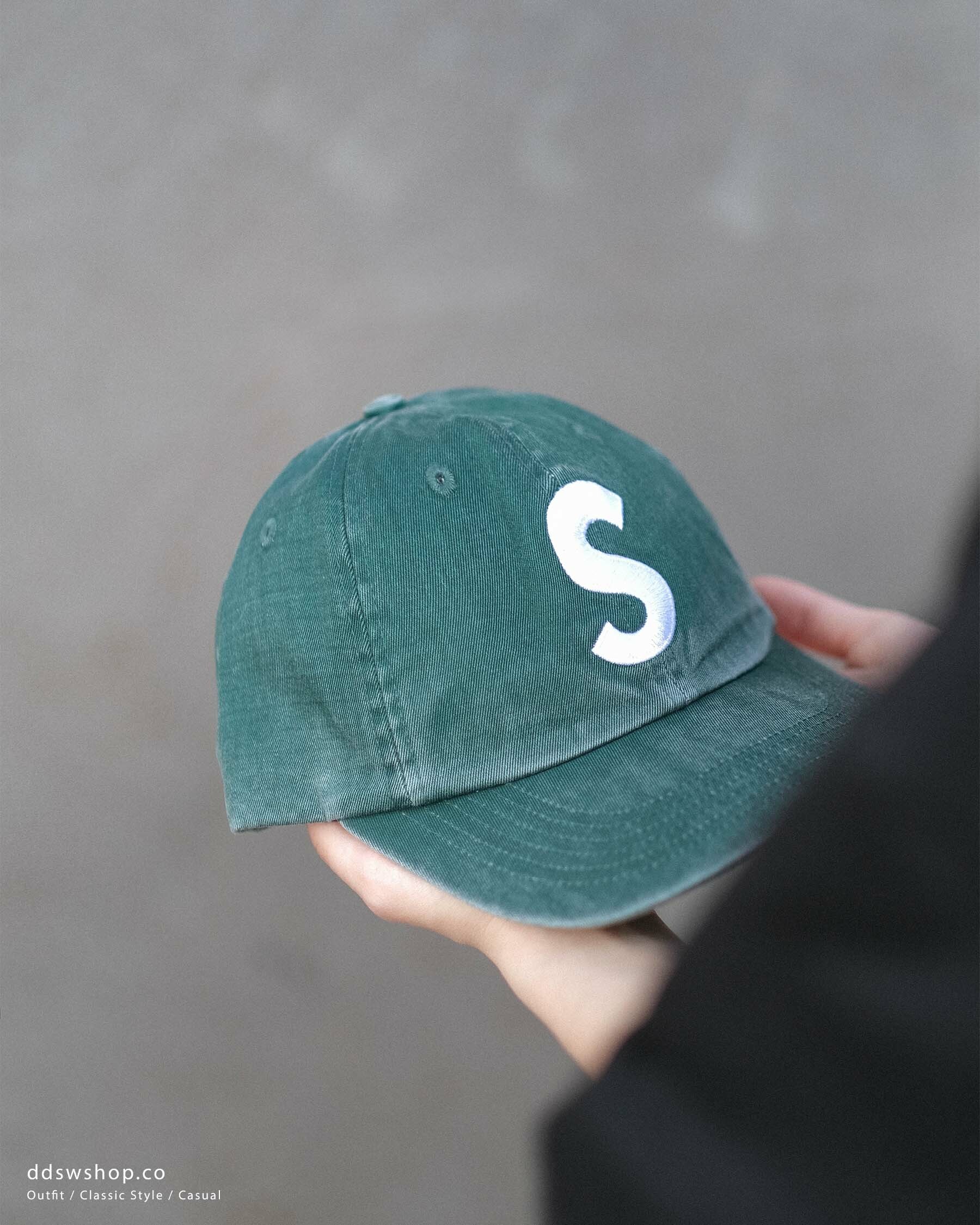 帽子 Supreme Pigment Dye 6-Panel Grey 25SS Supreme Pigment Dye 6-Panel Cap 洗水帽四色