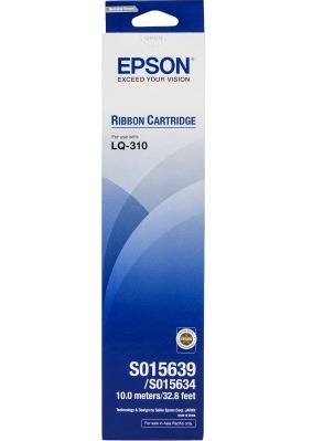 Epson LQ310 原裝打印帶 色帶 #S015639/S015634