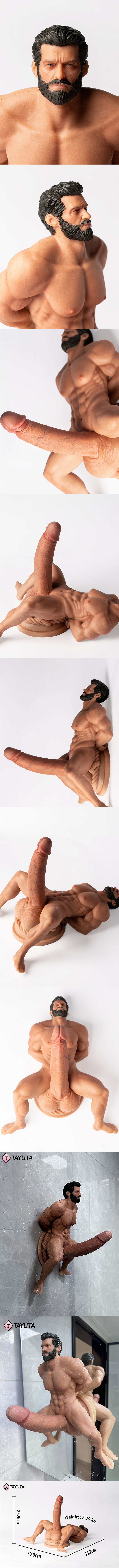 TAYUTA 亞歷山大 全矽膠 吸盤式假陽具 silicone dildo with suction