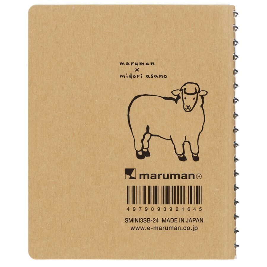 迷你素描本 筆記本 100枚速寫用紙(奶油色)｜MARUMAN 日本