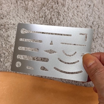 F&G ｜ 不鏽鋼 製圖消字板
