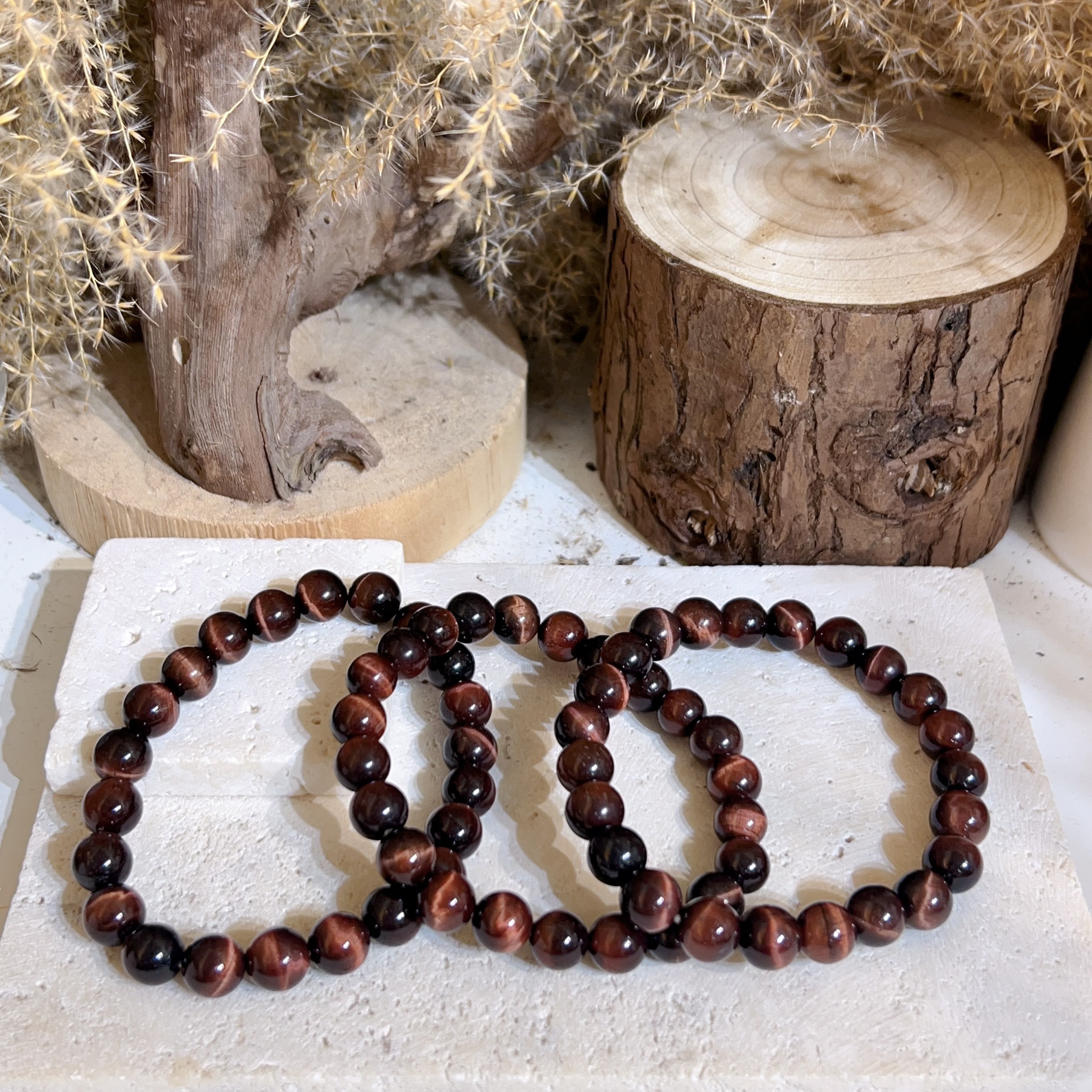 紅虎眼石手串 8mm