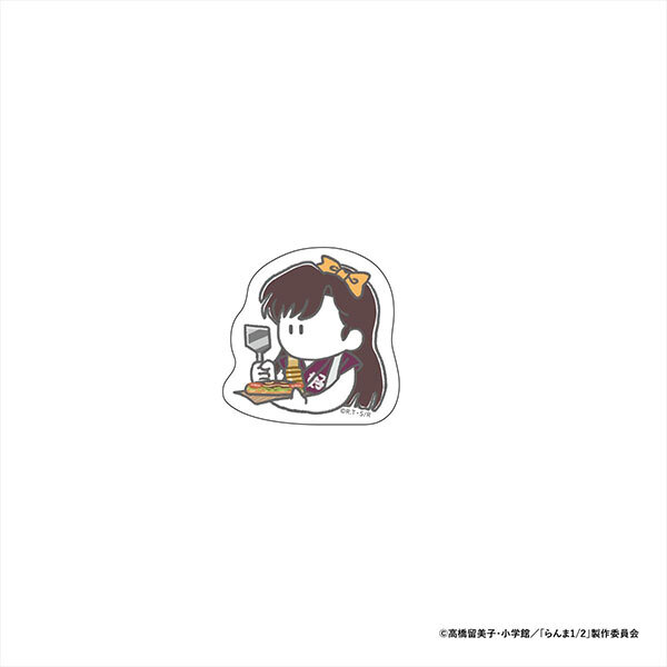 亂馬1/2日版開動囉系列貼紙-久遠寺右京(Q版)