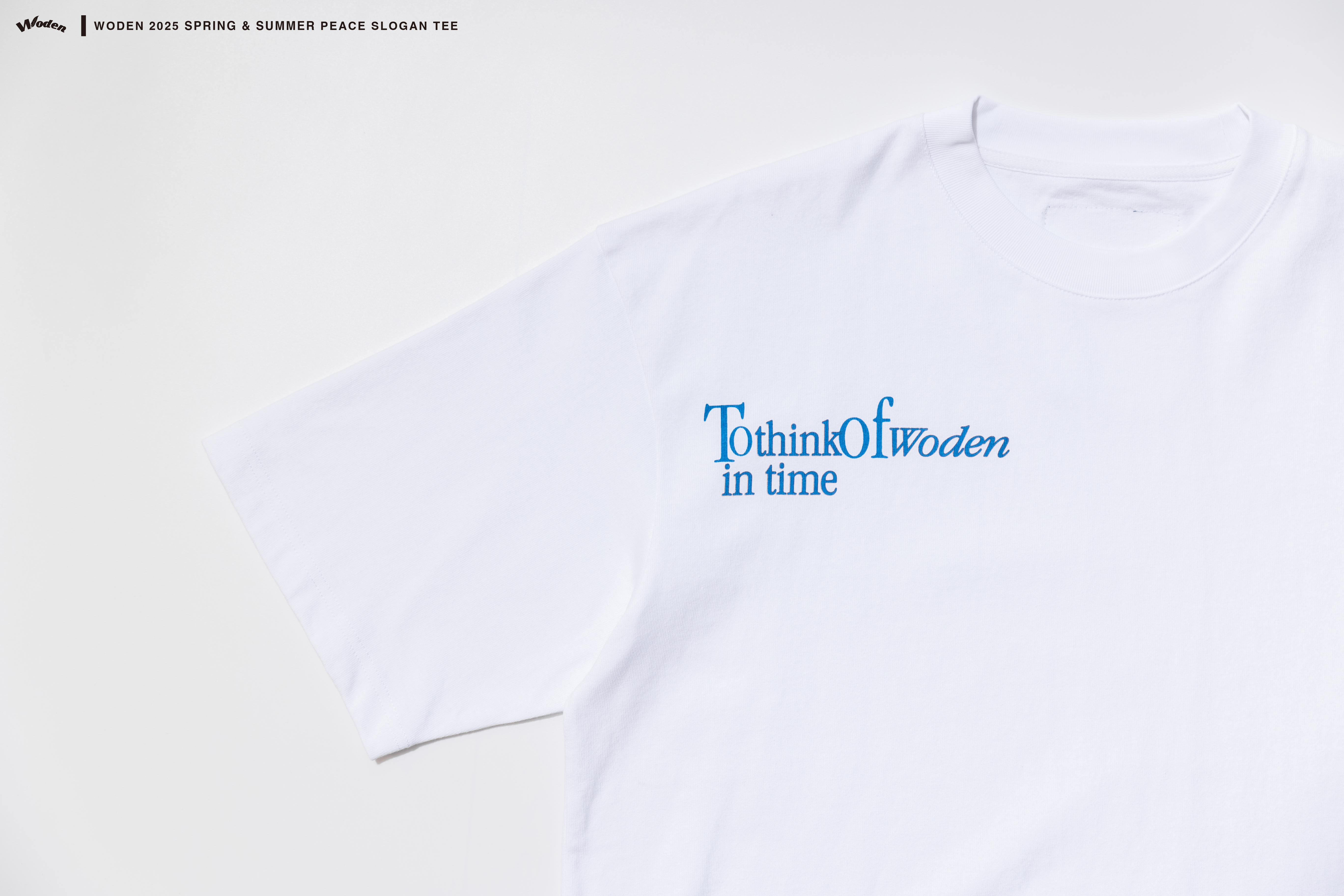 Woden Peace Slogan Tee