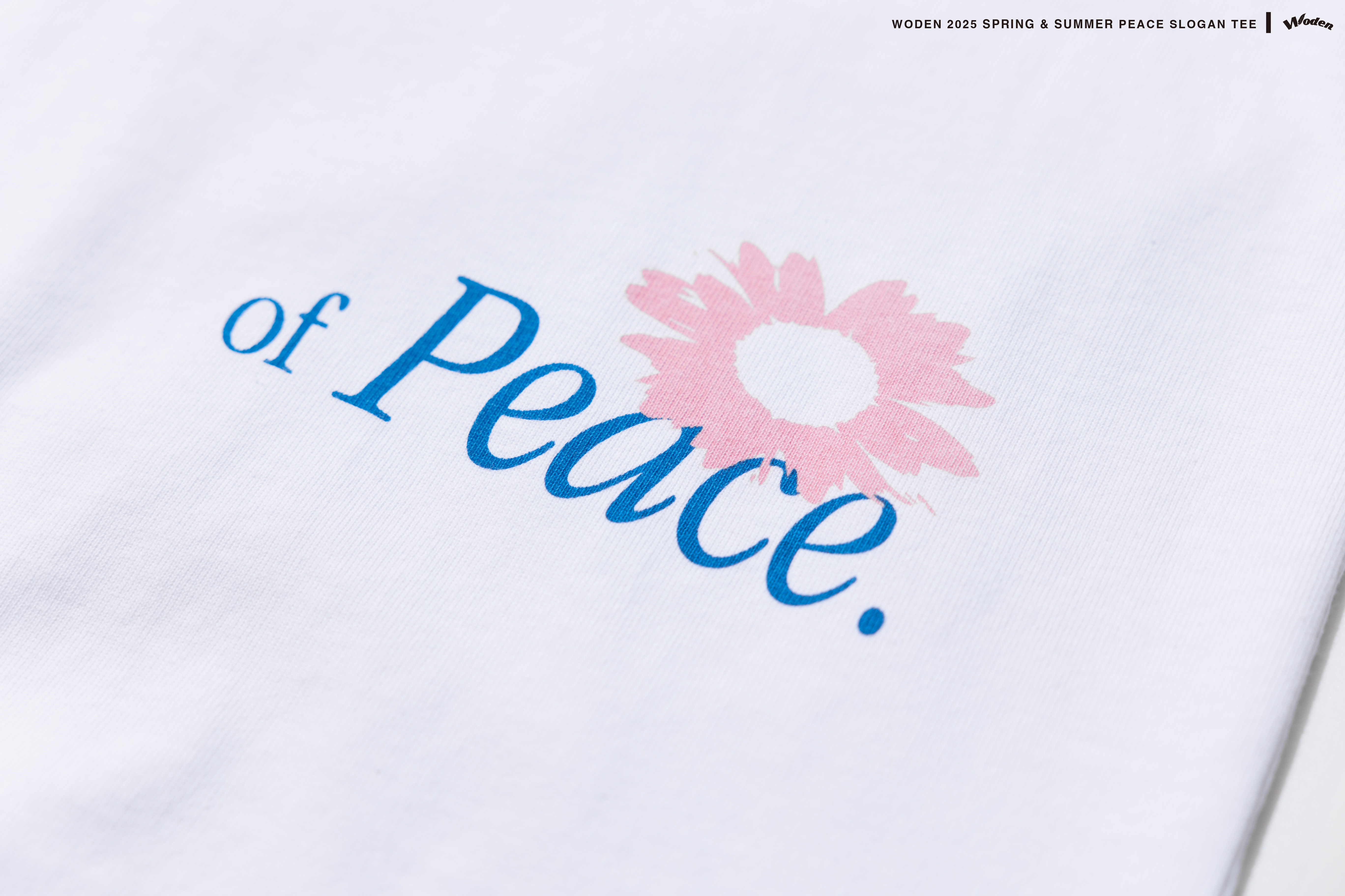 Woden Peace Slogan Tee