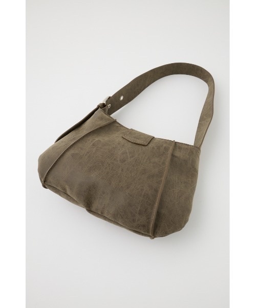 MOUSSY / AGING BUCKLE FLAP HOBO BAG