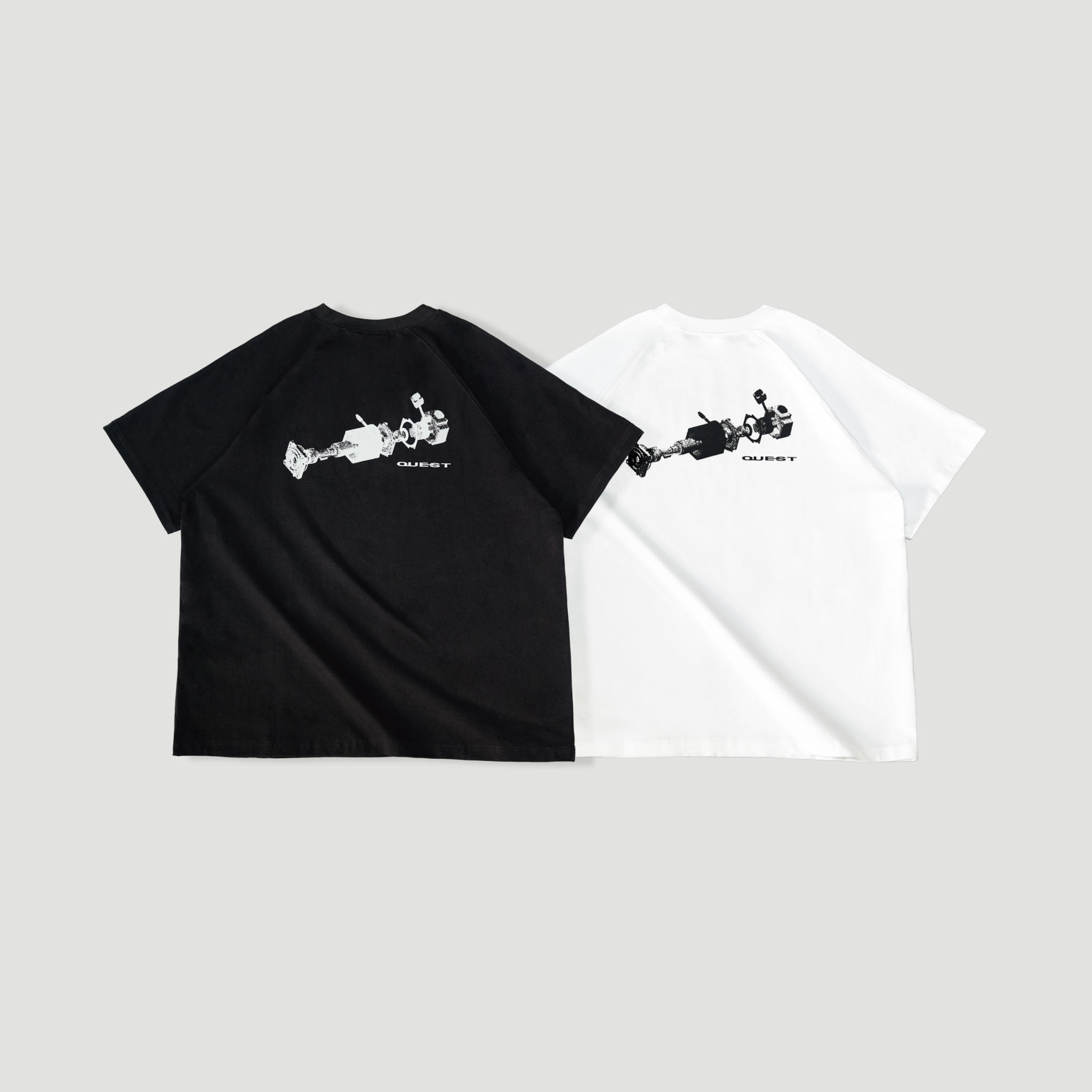 QUEST MOTOR DIAGRAM TEE 2色