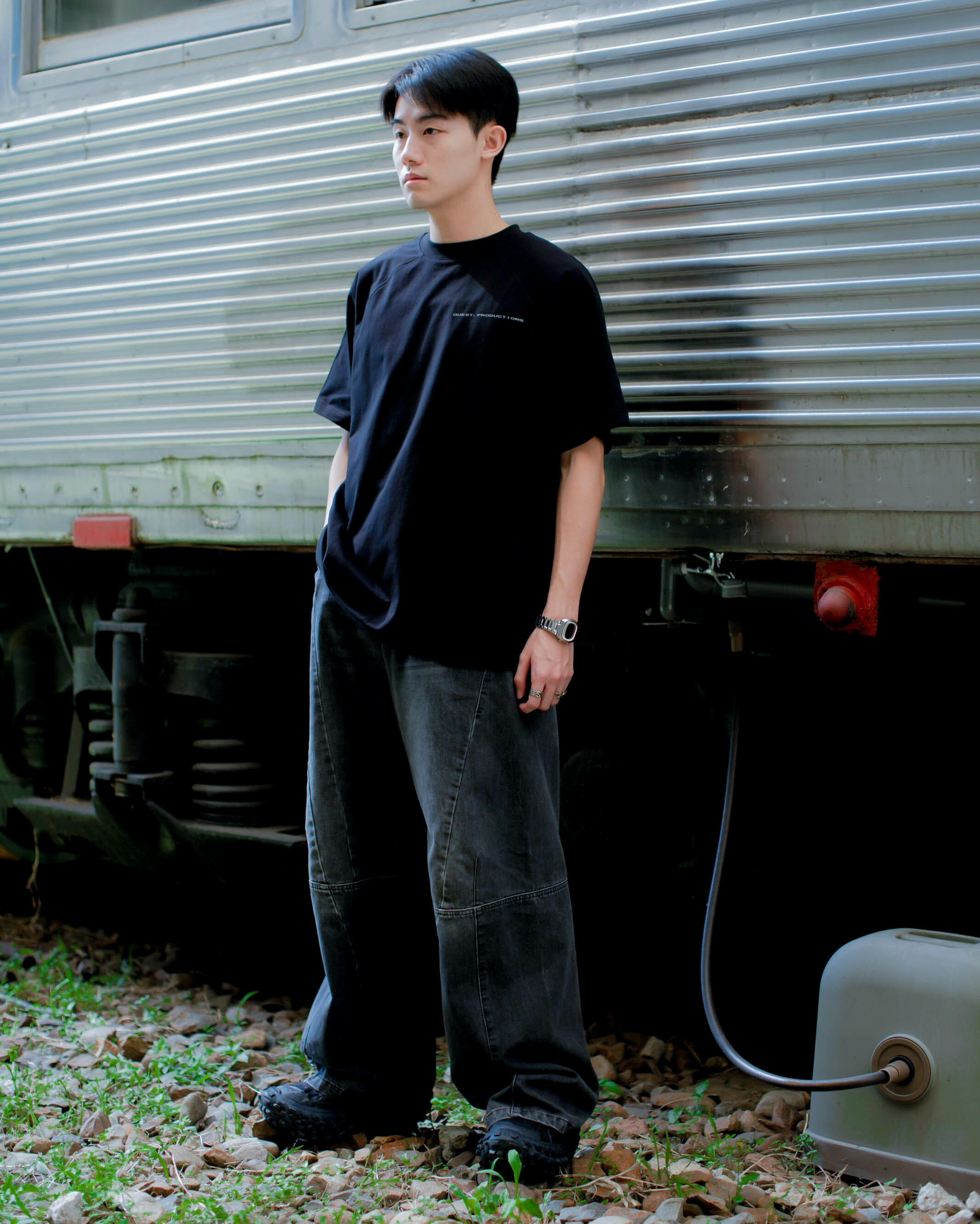 momoclothinglab QUEST 純棉材質 寬鬆適中 春夏首選 推薦穿搭男 推薦穿搭女 10619341