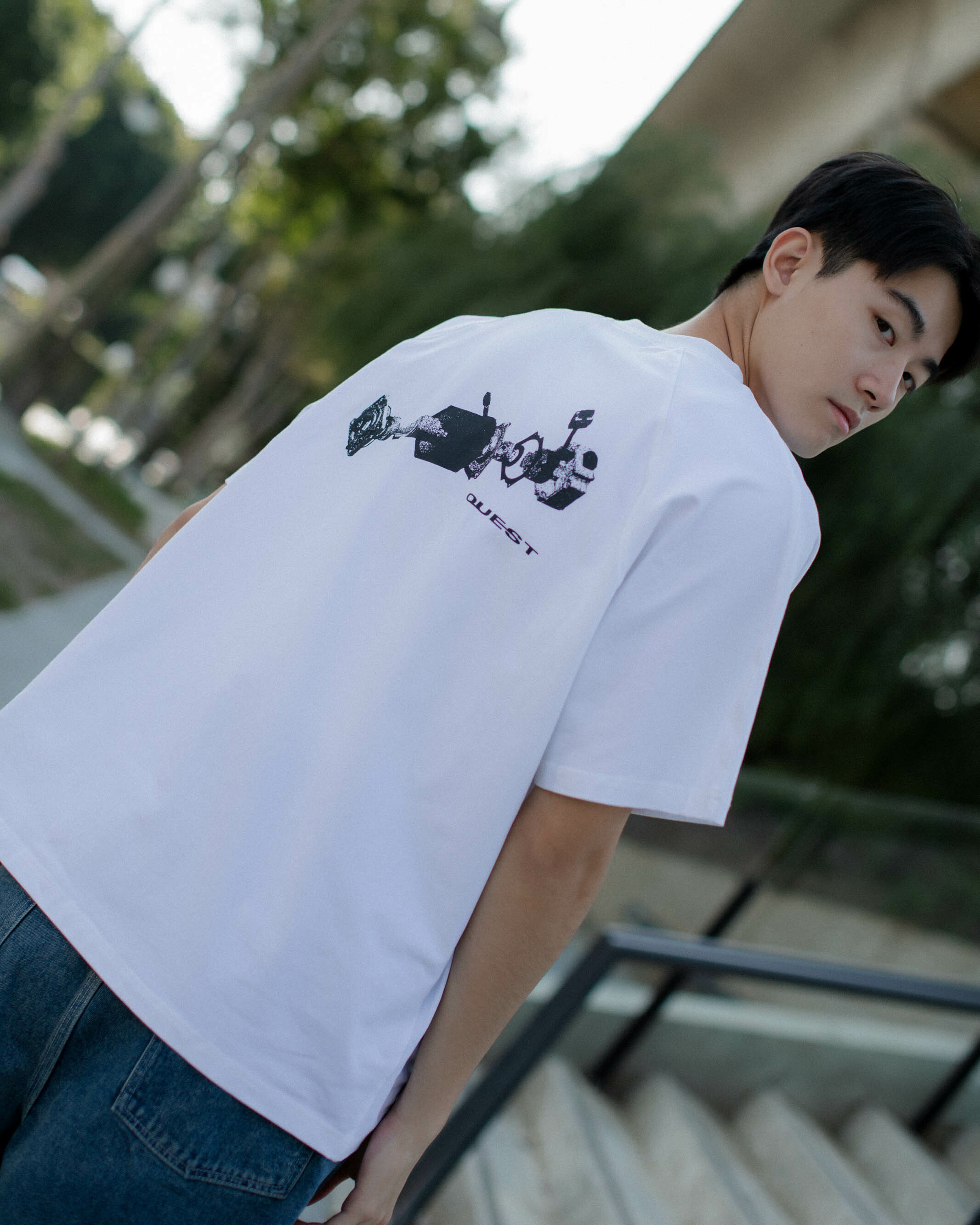 momoclothinglab QUEST 純棉材質 寬鬆適中 春夏首選 推薦穿搭男 推薦穿搭女 10619341