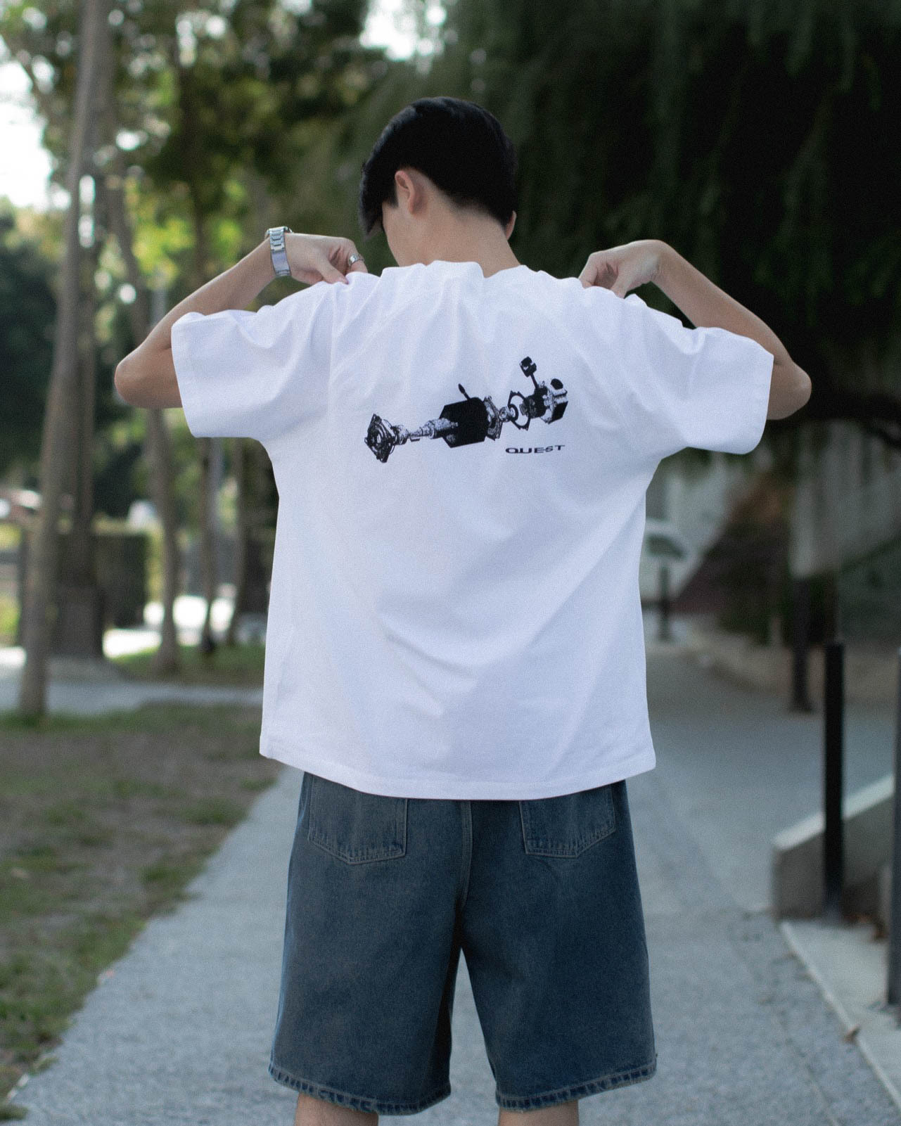 momoclothinglab QUEST 純棉材質 寬鬆適中 春夏首選 推薦穿搭男 推薦穿搭女 10619341