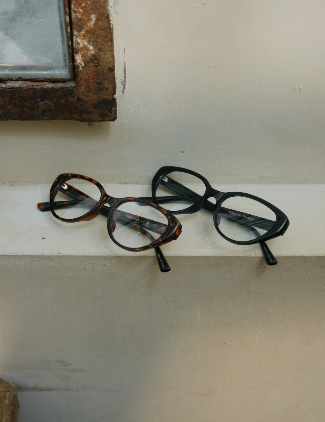 百搭時尚貓眼造型眼鏡（2色）