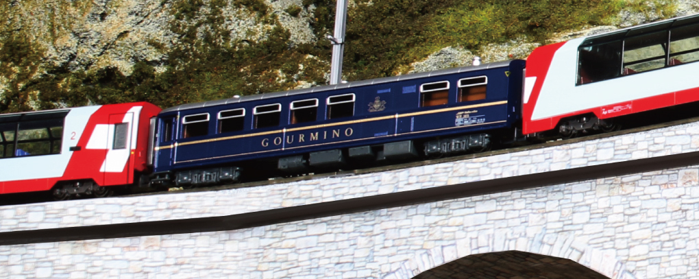 Kato 5279-2 N Scale RhB Luggage Car DS4222