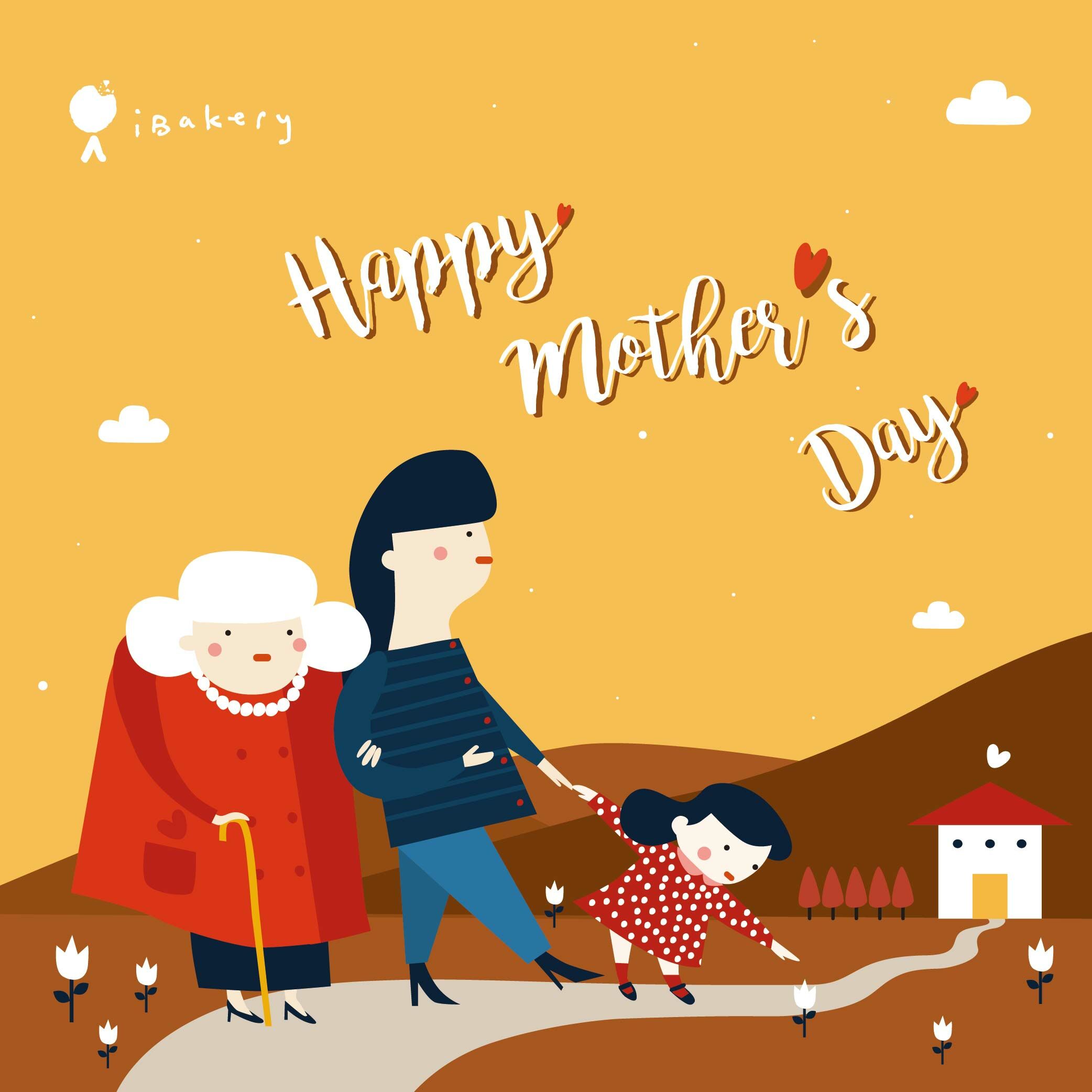 iBakery母親節曲奇