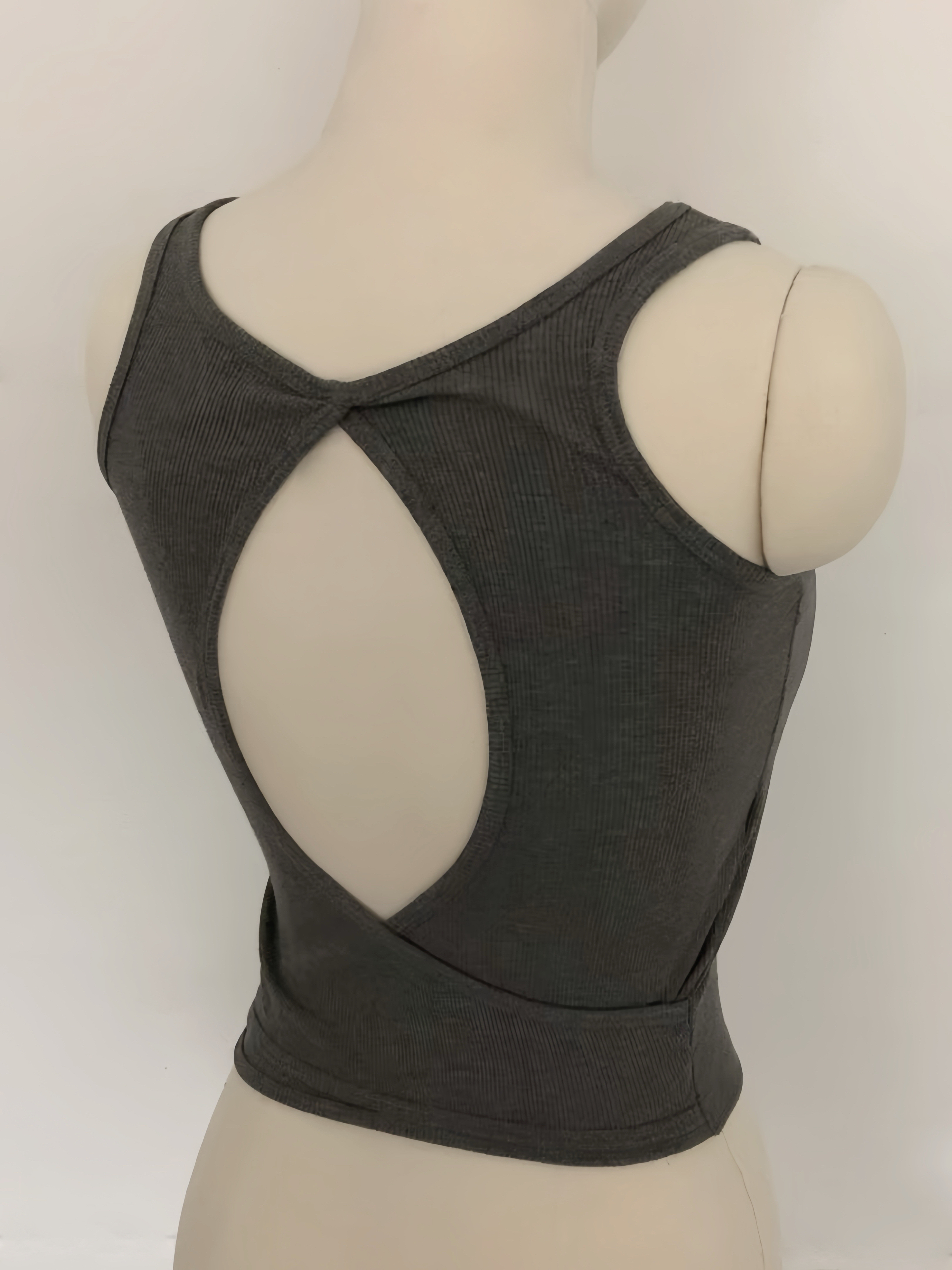 #228N360 回頭率100，後美背方領bra top