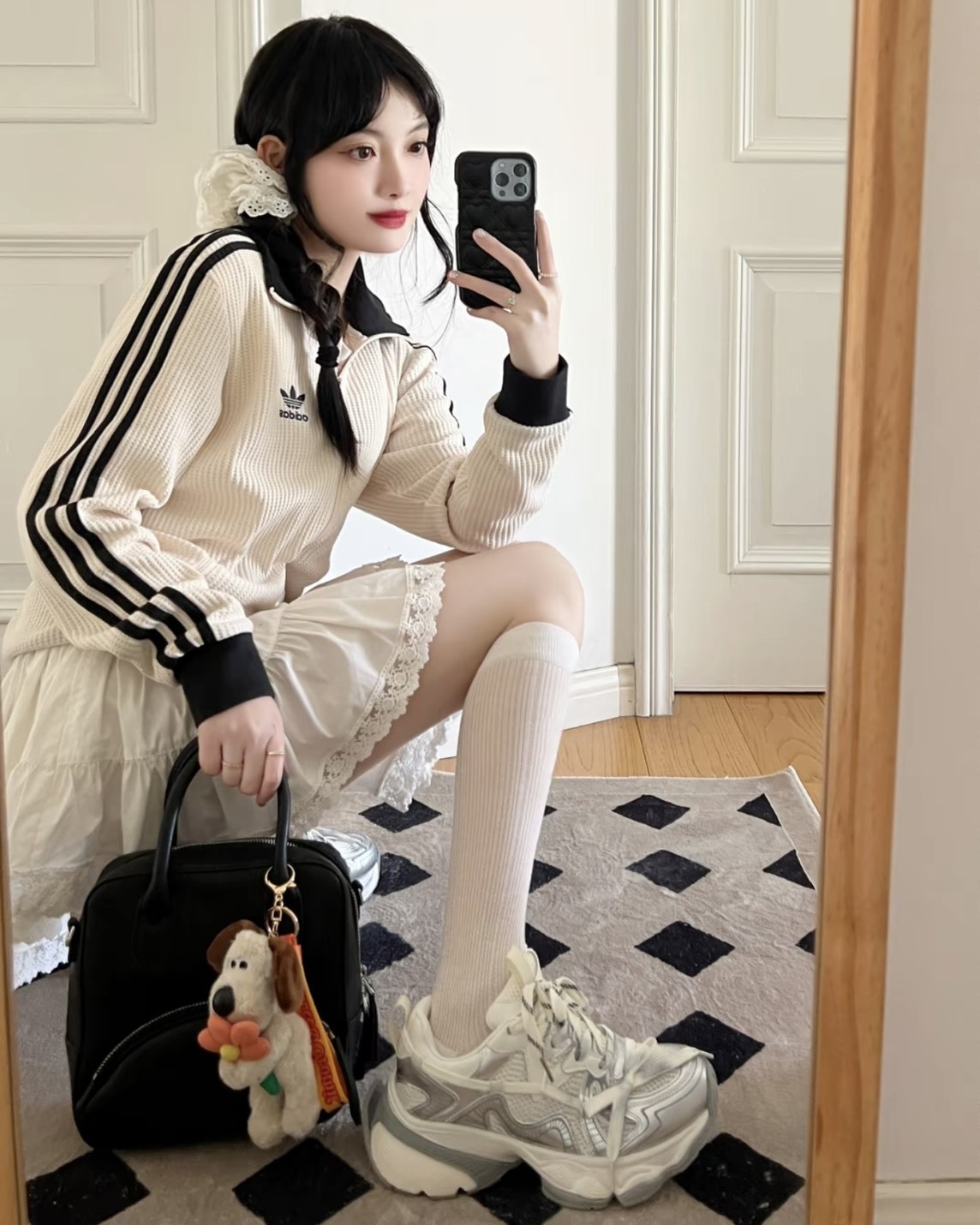 【預購】ADIDAS ORIGINALS WAFFLE BBTT 白 JW0109