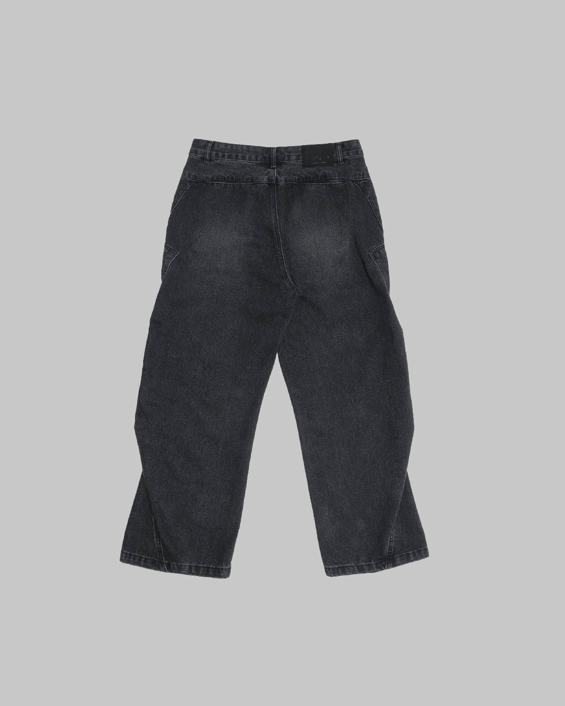 Anonymous Talking / Pleated Denim Pants - S25-P03