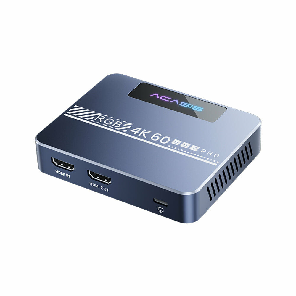 Acasis VC-007PRO 4K60 HDR & VRR USB-C 專業級影像擷取卡