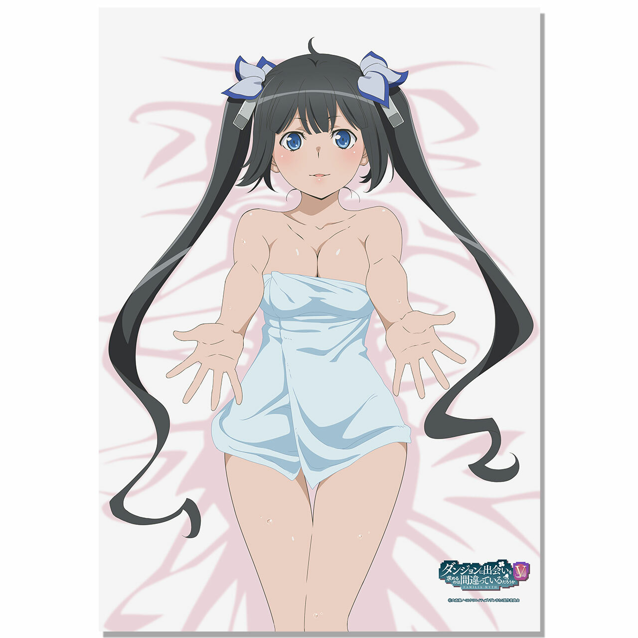jun Matsumoto Shoji "Is It Wrong to Try to Pick Up Girls in a Dungeon? V" Original Illustration B2 Tapestry Hestia