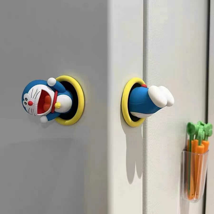 《5817》可愛穿越中の哆啦A夢冰箱裝飾磁鐵